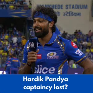 Hardik Pandya Captaincy lost.